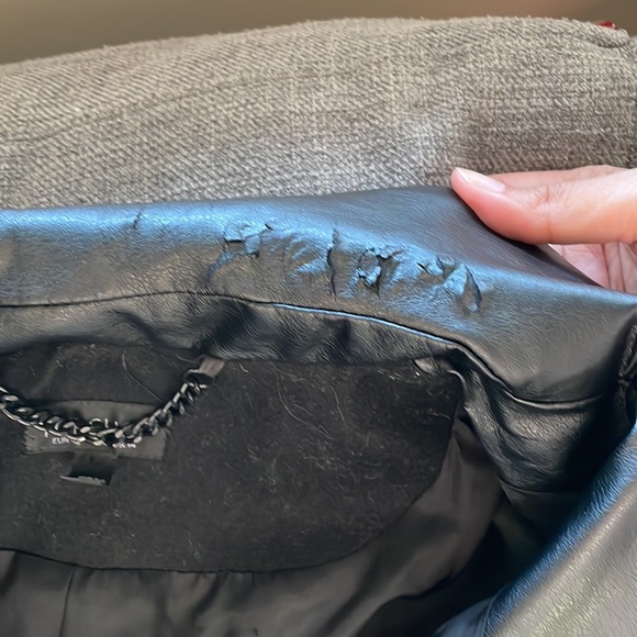 TOPSHOP Wool Coat - Picture 8 of 9